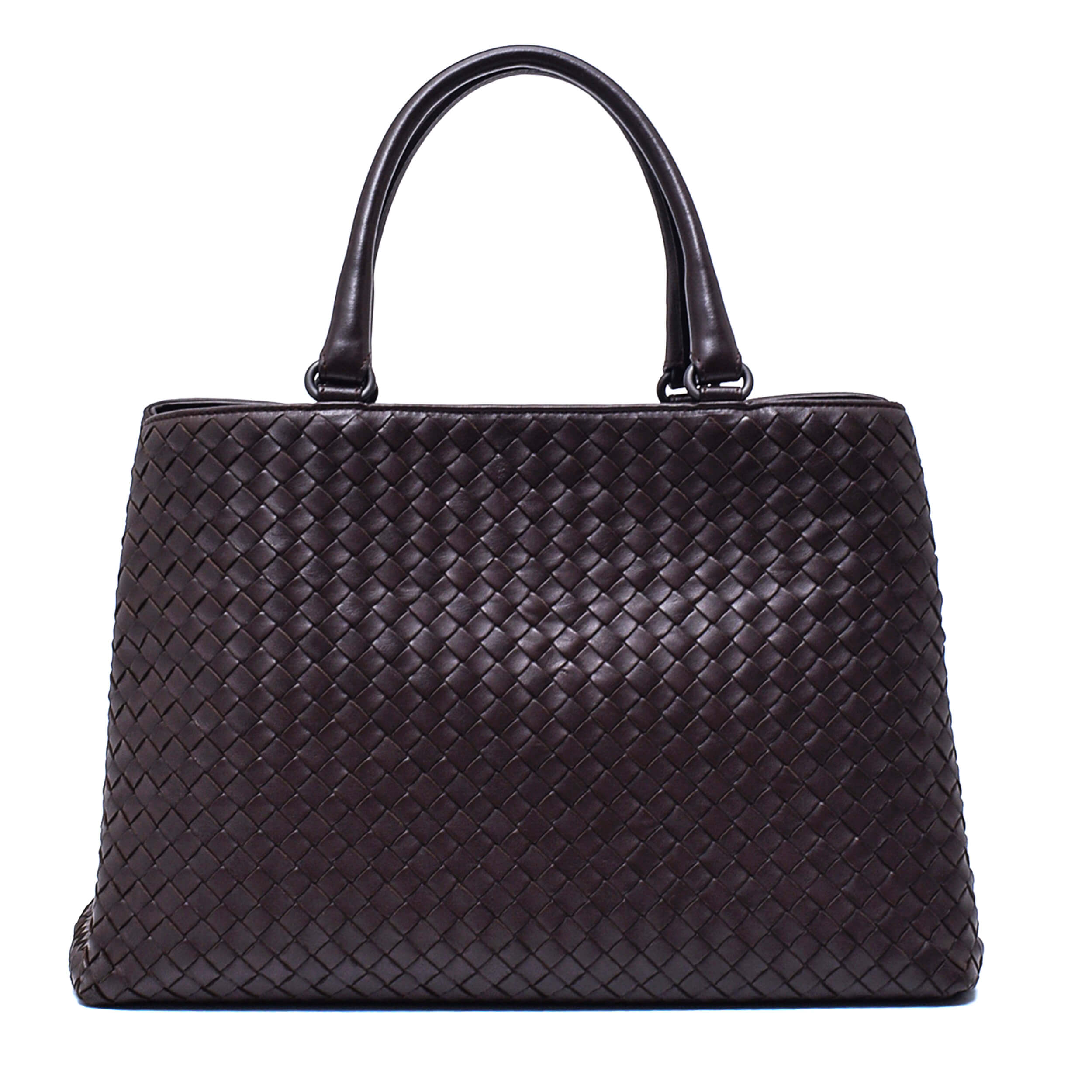 Bottega Veneta - Brown Intrecciato Nappa Leather Fourre Tout Bag